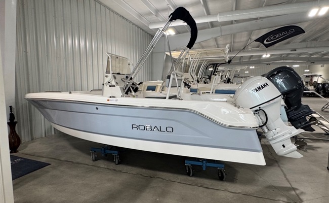 2027 Robalo R160 Alloy Gray/White 